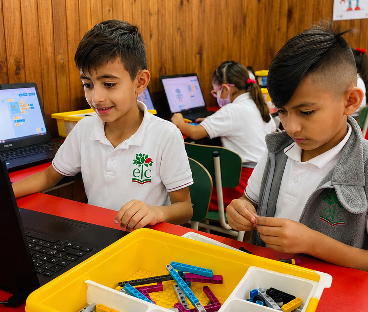 Robótica e inglés en la jornada extendida de Nivel Primario